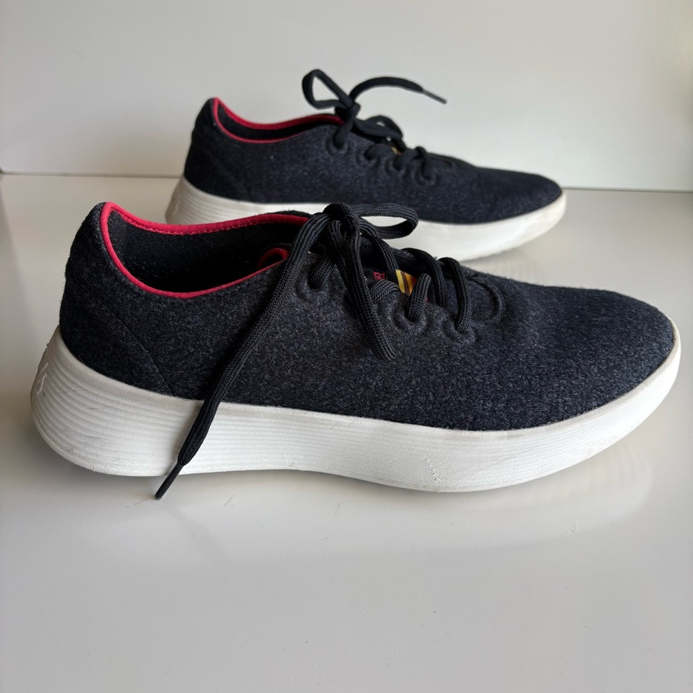 Allbirds Limited Edition Men’s Wool Runners Charcoal Sneakers Size 9.5 - Picture 6 of 10